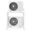 Mini socle divisé pour pompe à chaleur 9 000 à 18 000 BTU à deux niveaux