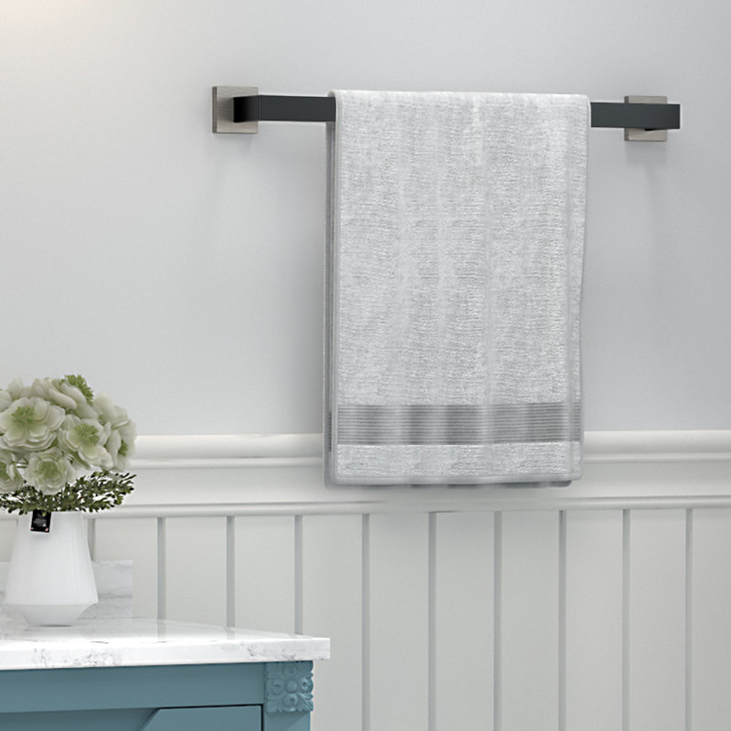 5 - Piece Bathroom Hardware Set, Black/Brushed