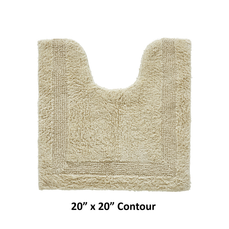 Tapis pour salle de bain 100% coton Lux, Sable