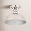 Plafonnier semi-encastré 1 lumière 10 po Jeb-348858995