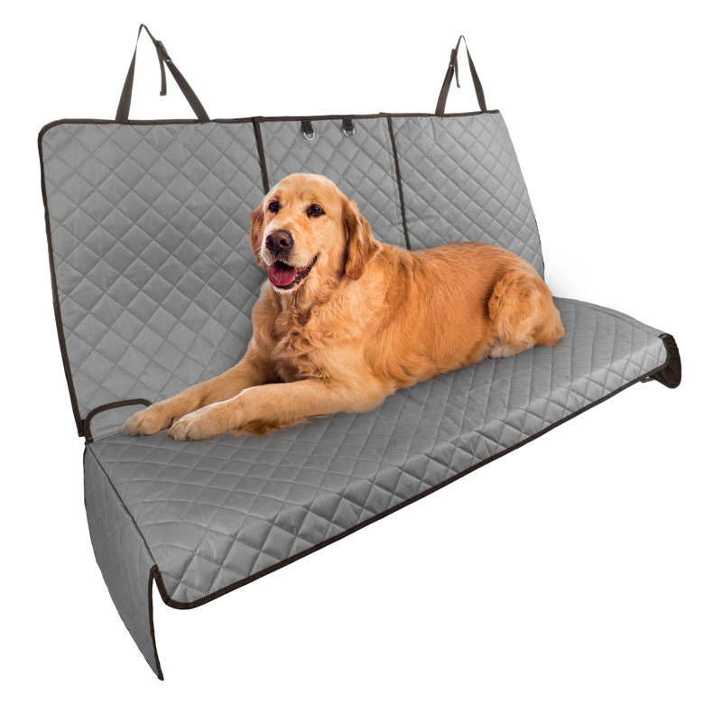 Housse pour siège d'auto pour chien PETMAker, gris, Gris
