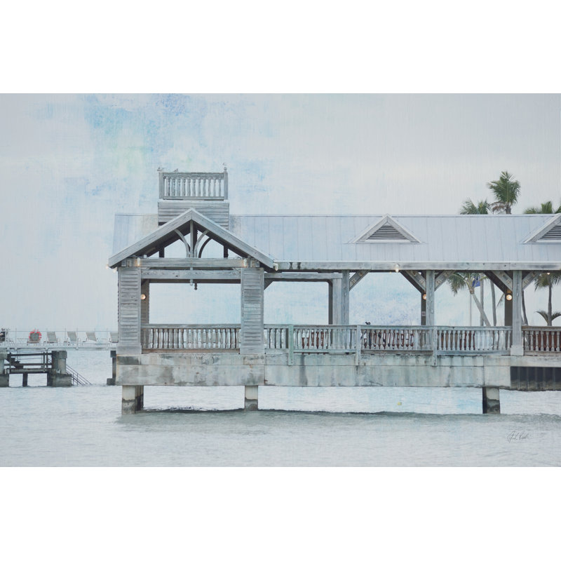 Pier III by Deborah Revell, 8" H x 12" W