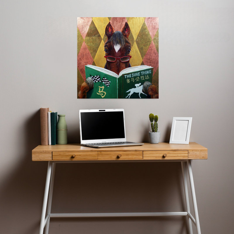 Art urbain contemporain Wise Bet, H 18 po x l 18 po