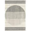 Tapis beige / noir en laine touffeté à la main Uptown-1356721348