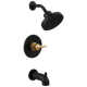 Nicoli Single-Function Tub Shower Faucet Set, Shower Trim Kit with H2Okinetic Shower Head and Valve