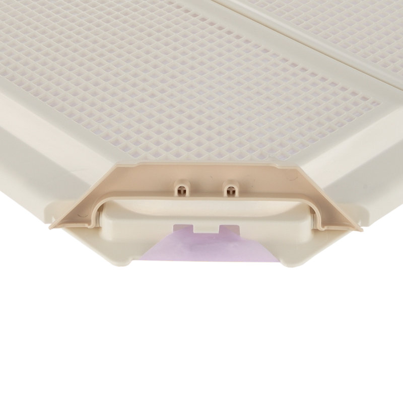 Paw Trex Mesh Potty Pad Holder, Beige/Ivory