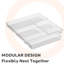 Rangement de tiroir multi-usages H 2 po x l 3 po x P 9,5 po