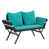 Teal is out of stock selected