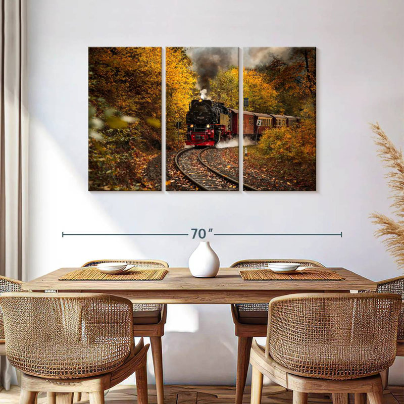Mehar Wernigerode Steam Train, 36" H x 57" W
