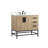 Eugene 36'' Single Bathroom Vanity with Engineered Marble Top-1260670779