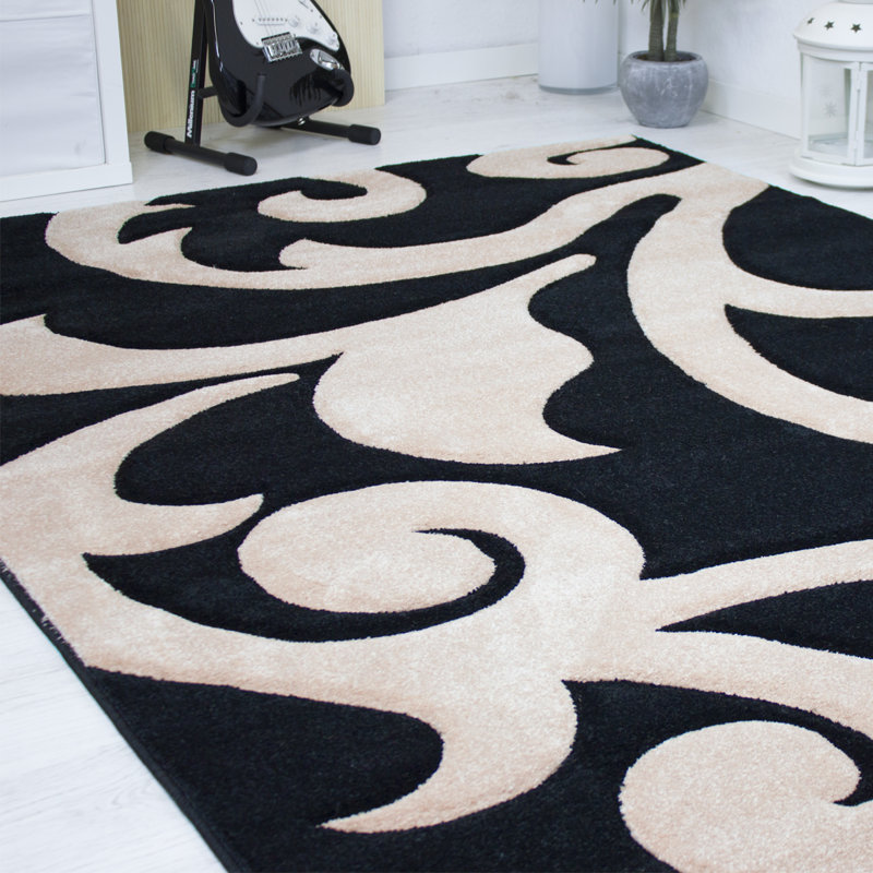 Chane Floral Area Rug, Rectangle 120 x 170cm
