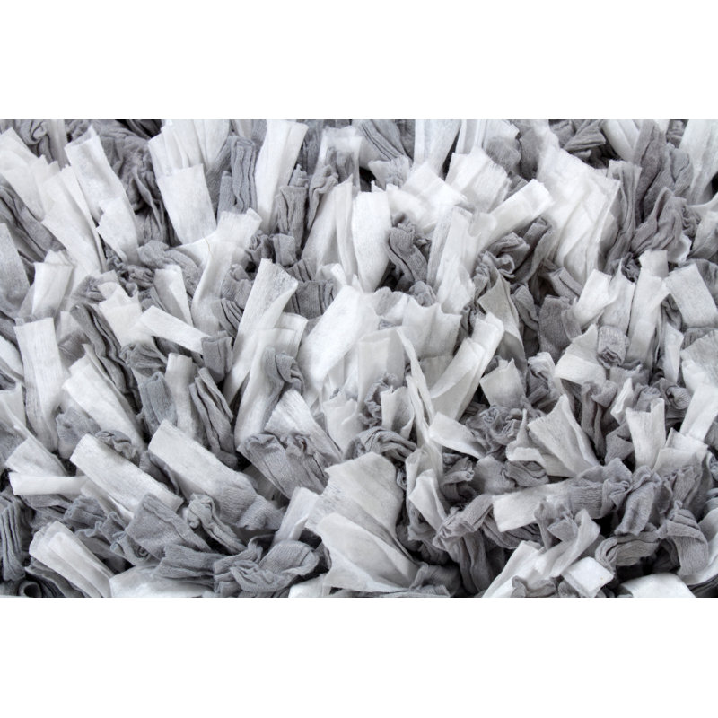 Coussin décoratif en coton, Gris