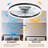 Draquan Ceiling Fan with LED Lights-1837668311