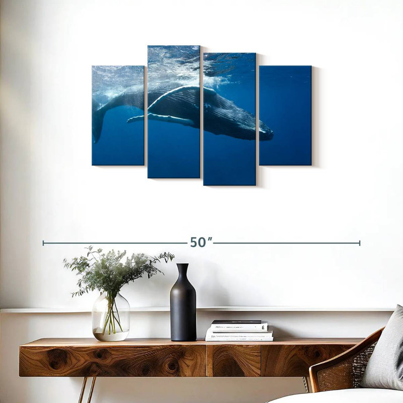 Brampt Humpback Whale, 22'' H x 36'' W