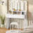 Azari Dressing Table with Mirror