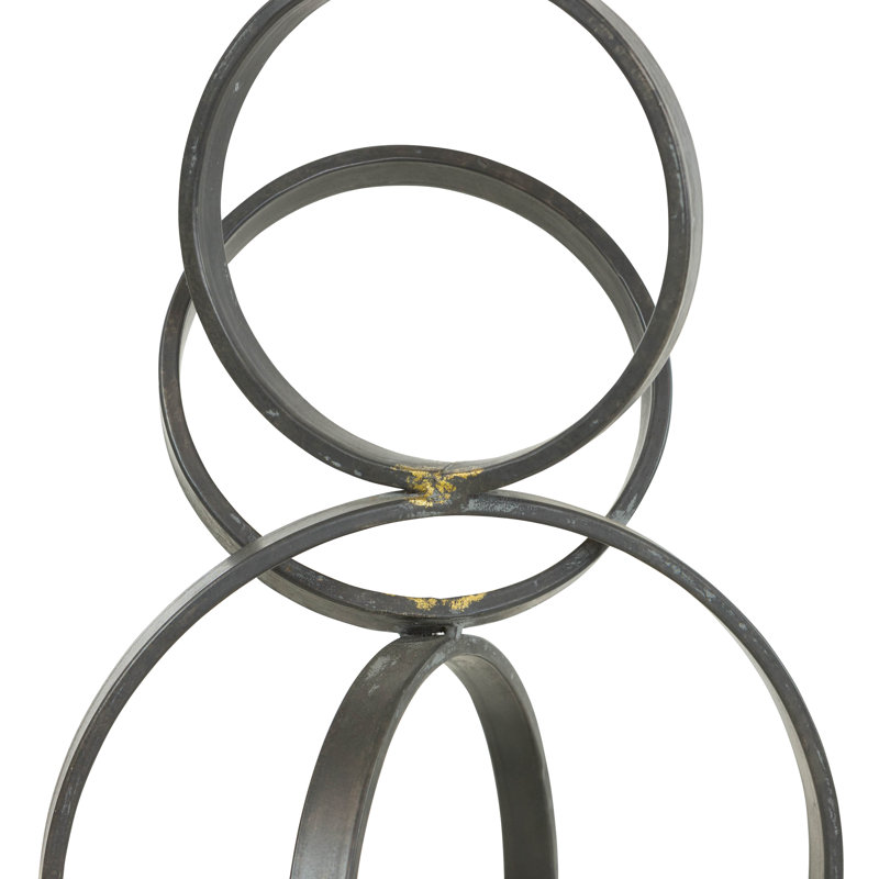 Keya Metal Abstract Table Top Sculpture