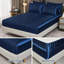 Polyester Solid Colour Duvet Cover Set with Pillowcases Included-107150788