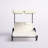 Nassrin Steel Outdoor Double Chaise Lounge with Canopy Shade