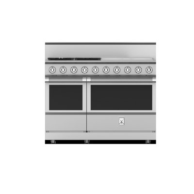 KRG 48"" 7.4 cu. ft. Freestanding Dual Fuel with Griddle -  Hestan, KRG485GD-NG