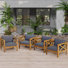 Chaises longues avec coussins amovibles Kincaid