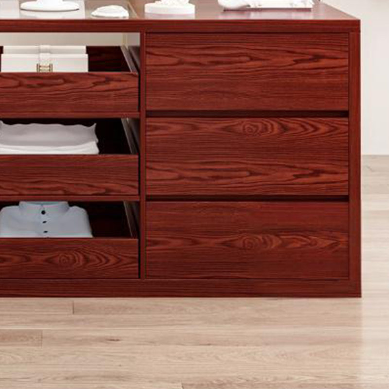Armoire pour îlot central de style médiéval, H 35,43 po x l 62,99 po x P 23,62 po