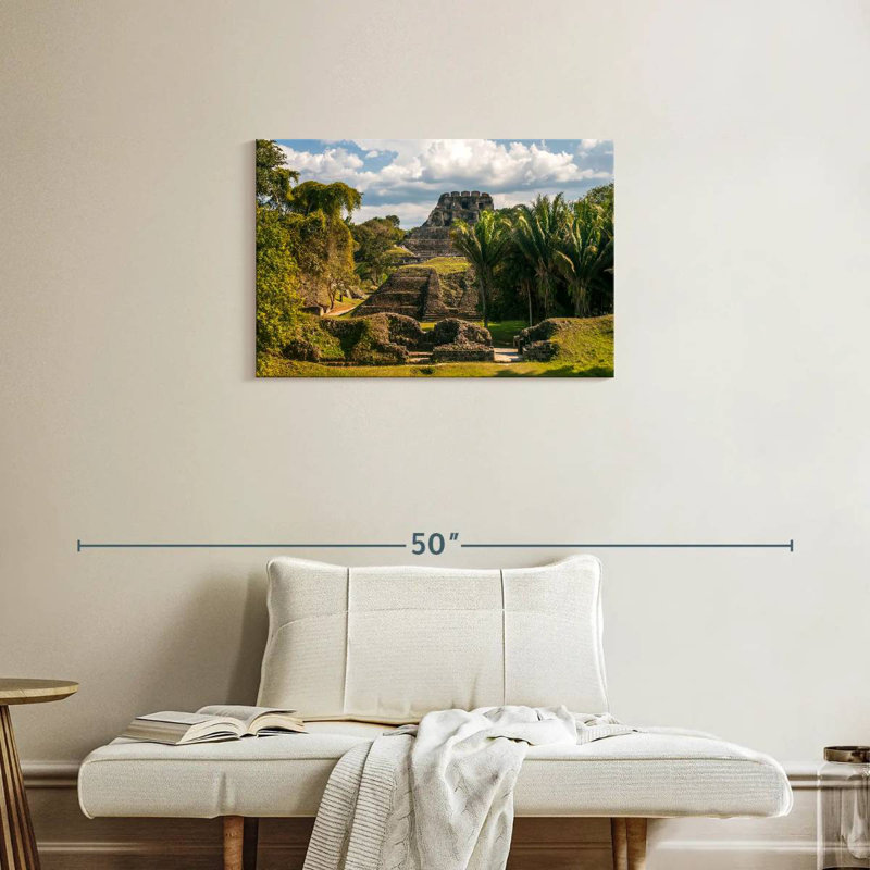 Ravi Xunantunich Mayan Ruins, 20" H x 30" W