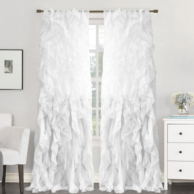 Fulda Semi Sheer Curtain Single Panel