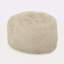 Pouf rond en fausse fourrure 5 pieds