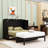 Full Wood Murphy Bed with Large Drawers