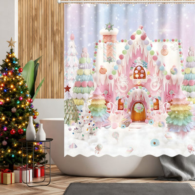 Rideau de salle de bain Dream Christmas