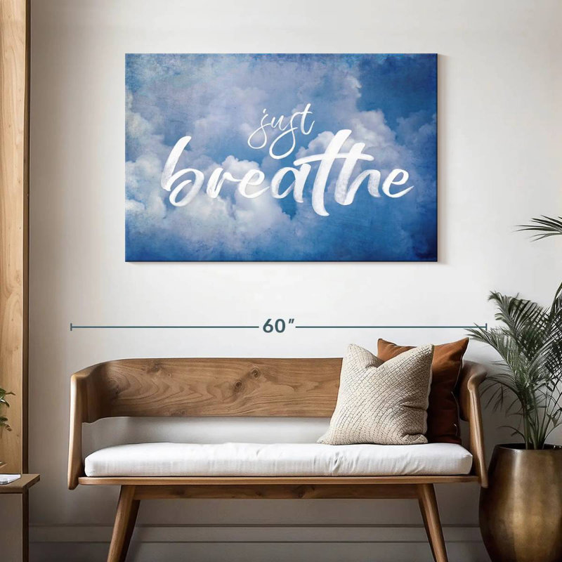 Just Breathe Zen III, 30" H x 45" W