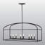 Luminaire suspendu cage à 8 lumières Birdy-672930745