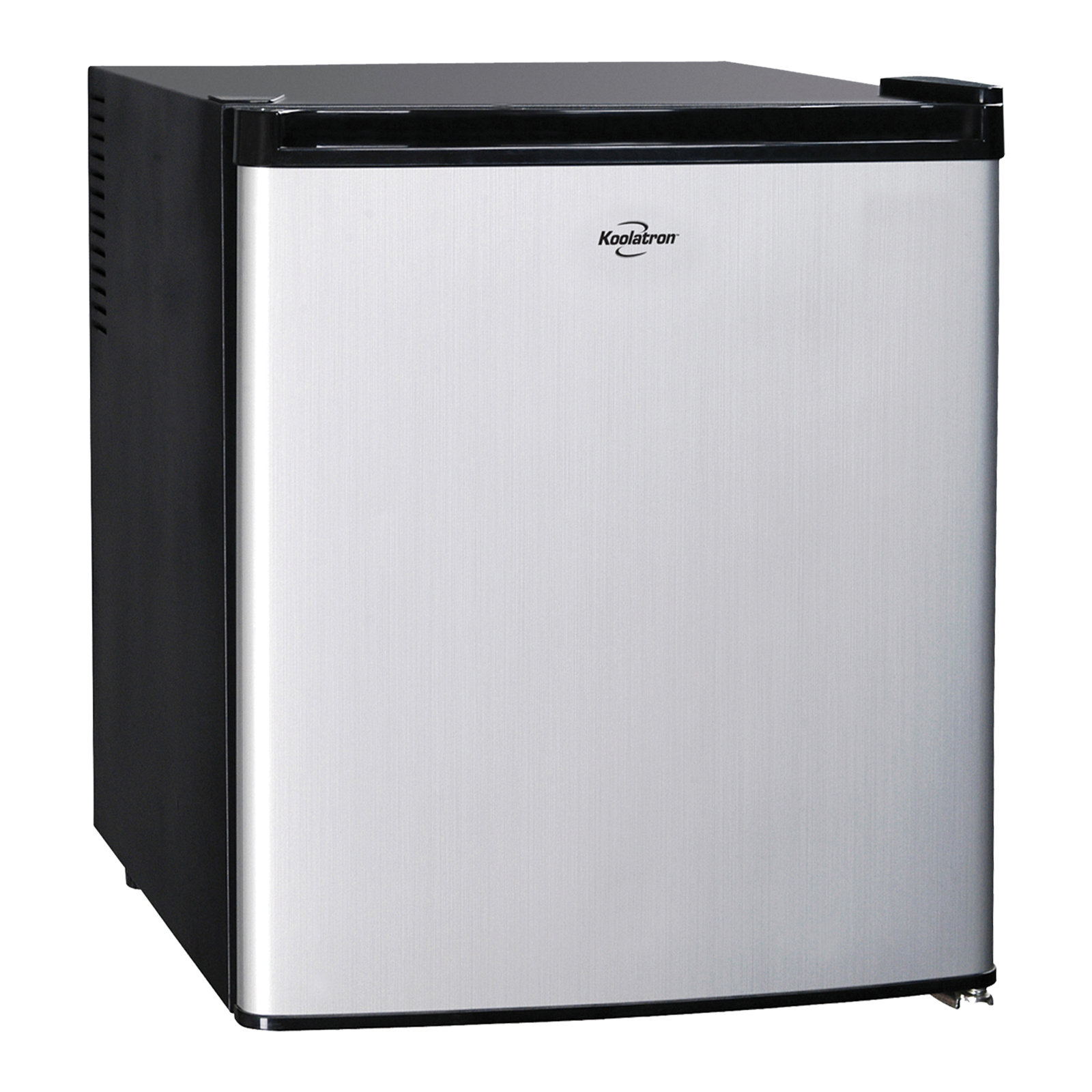 Koolatron SuperKool AC/DC Refrigerator 1.7 Cu Ft (48L) | Thermoelectric Heat Pipe Fridge Fits Most Truck Cabs | 12V DC & 110V AC Power Cords | Silver | Fridge.com