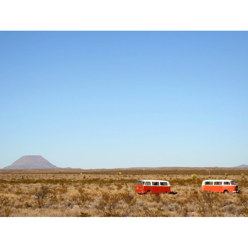 West Texas by Lisa Eisenbrey, Black Framed Canvas, 32" H x 24" W