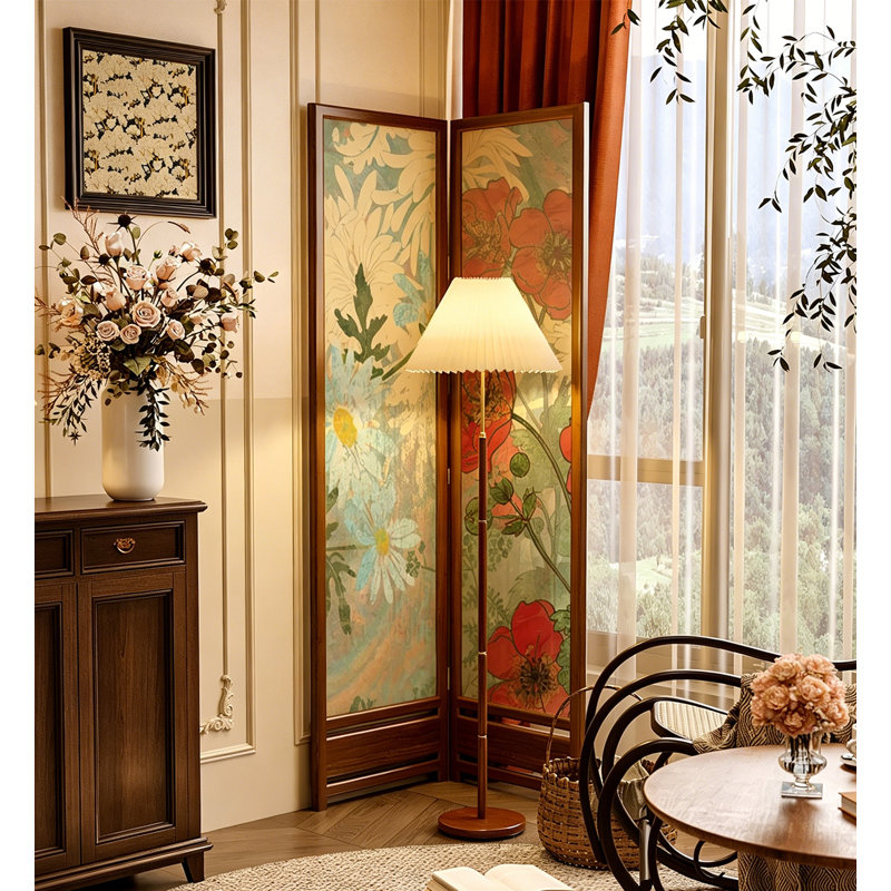 Paravent de chambre à coucher Qoiqisha, 2, 70.9" H x 35.4" W x 1.2" D