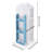 360° Rotating Bookshelf, 3 Tiers Corner Shelf, For Bedroom, Living Room-1662964616