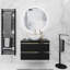 80mm Single Bathroom Vanity with Ceramic Basin