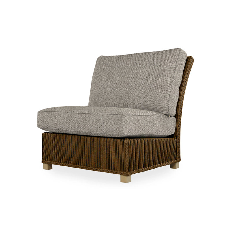 Hamptons Outdoor Lounge Chair, Bark, Cottage Pepper