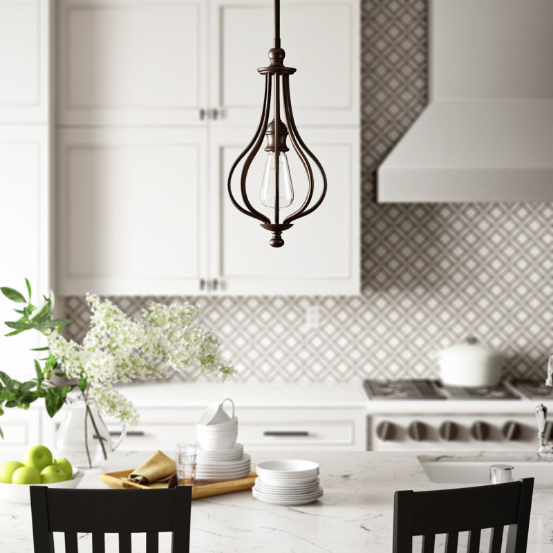 Kensington 1 - Light Bronze Single Pendant