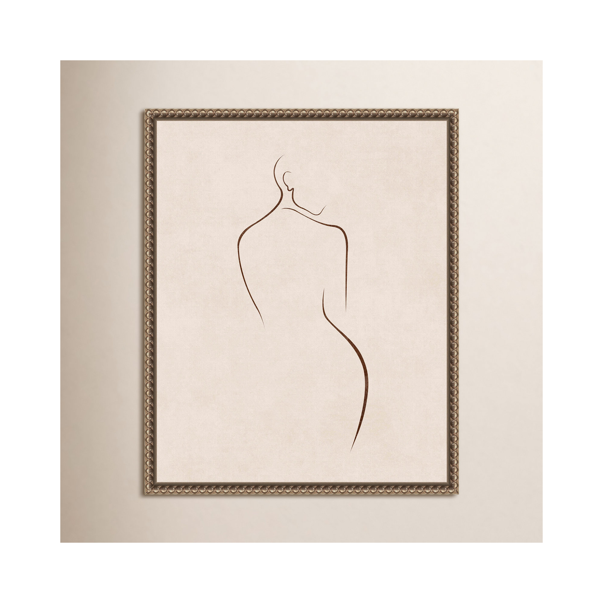 Silhouette 45 by Emel Tunaboylu, 20" H x 16" W x 2" D