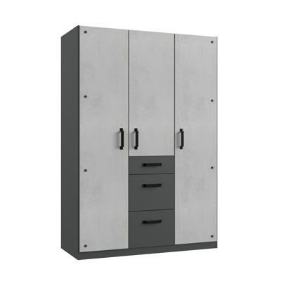 Anibal 3 Door Wardrobe