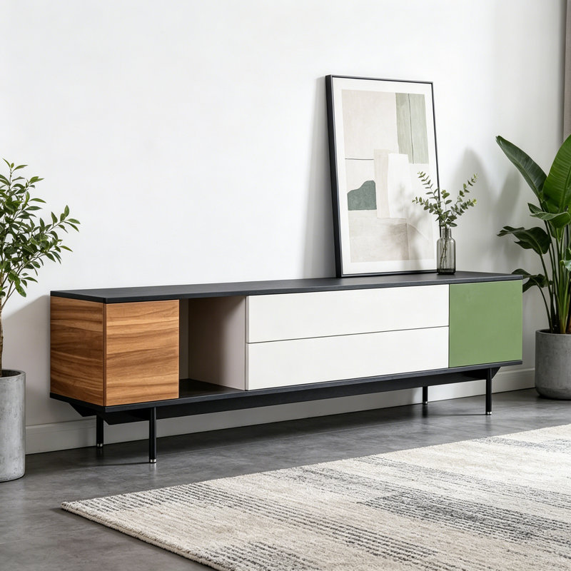 Meuble télé simple, créatif et tendance