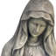 Statue extérieure 32 "en polyrésine vierge Marie