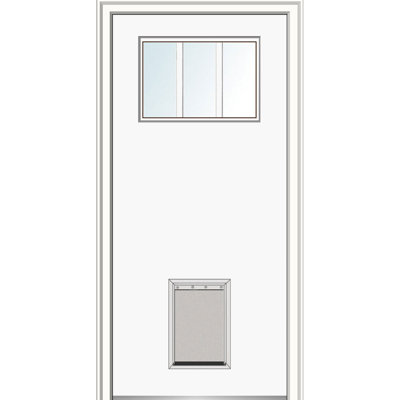 Craftsman 80'' Fiberglass Front Entry Doors