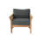 Ensemble de conversation à assise profonde en teck de 10 pièces avec table de conversation de 52 po Monterey-94433784