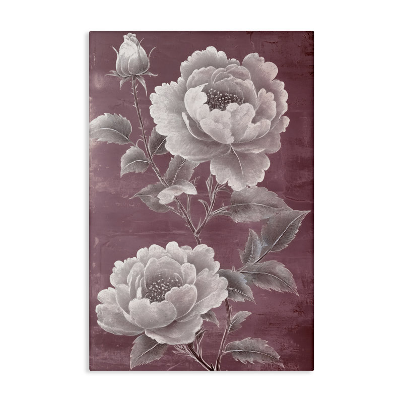Chambermaid Rose Blossoms, conception par Annabelle Hall, H 30 po x l 20 po