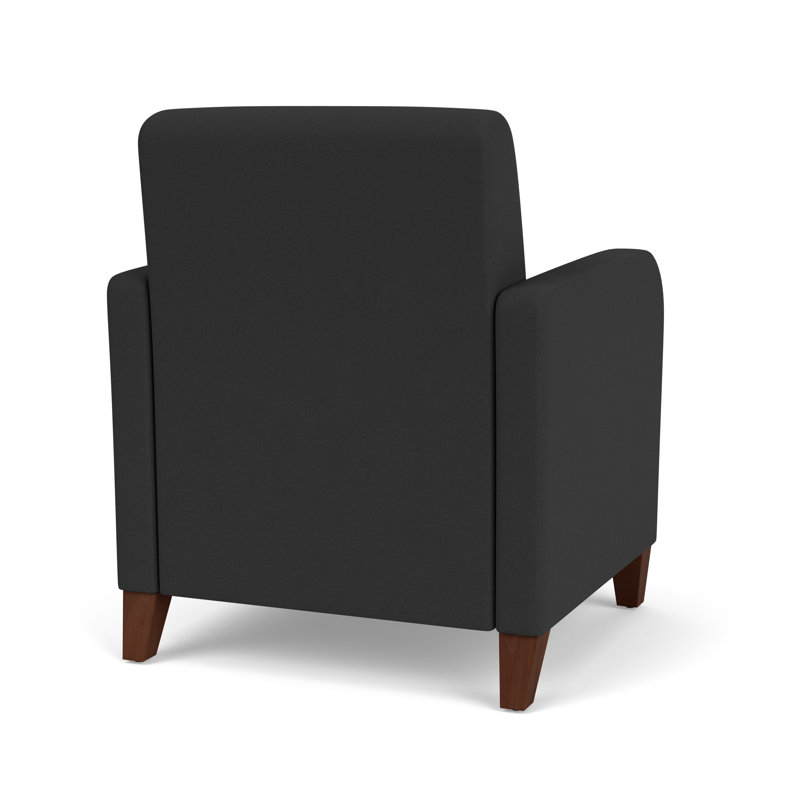 Chaise d'invité de réception Siena, Open House Graphite, Walnut