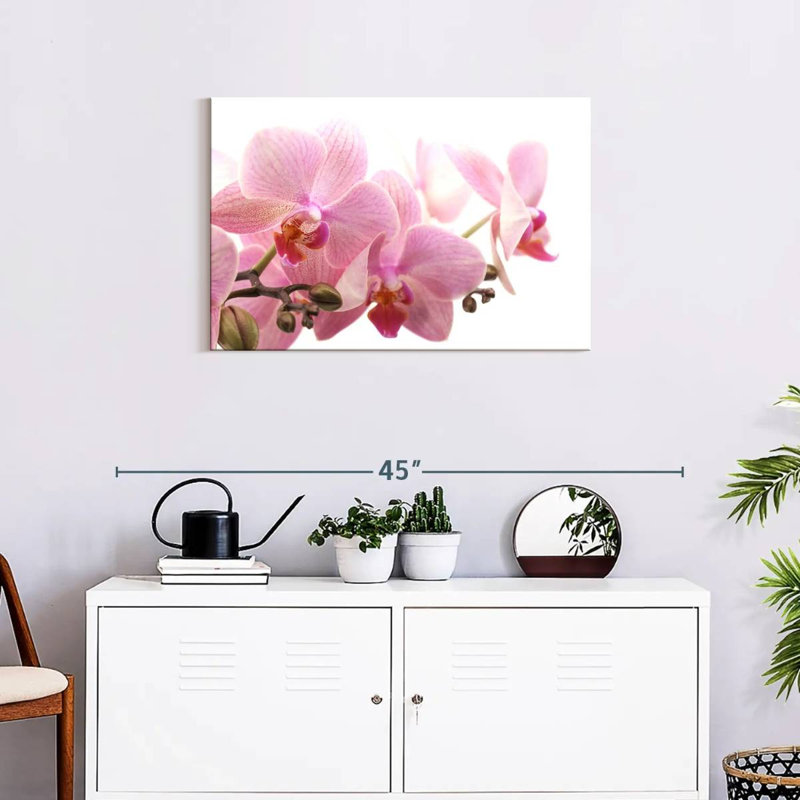 Harnek Dreamy Violet Orchids, 20'' H x 30'' W