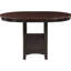Extension de table de comptoir de couleur châtaignier, stabilité accrue, design classique et contemporain, pour table de salle à manger, abat-jour, construction, éléments modernes, décoration