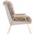 Modway Sprint Golden Australian Sheepskin Arm Chair-1009621504